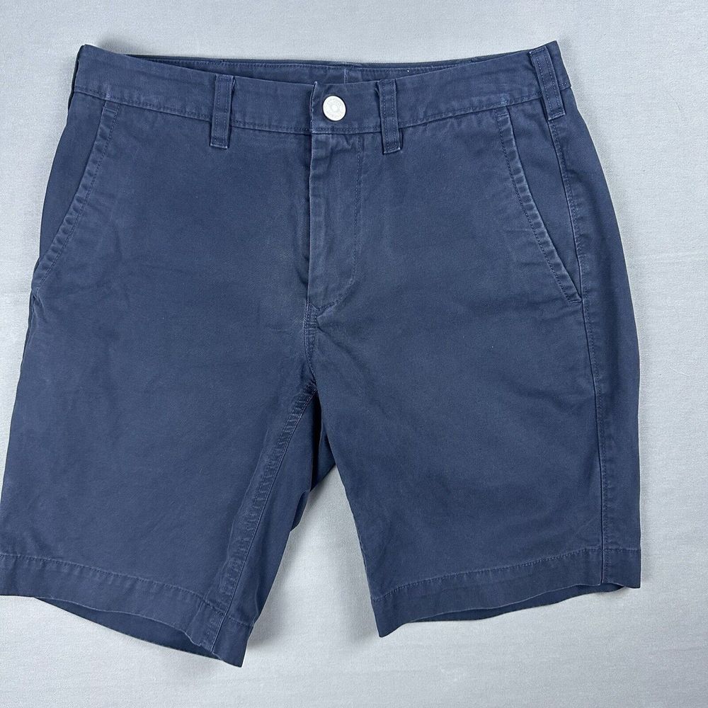 Bonobos Chino Short Mens 28 Blue Washed Floral Pocket